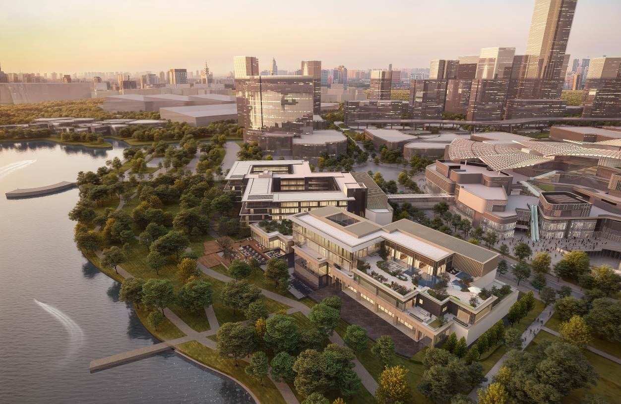 【横浜ベイホテル東急】さくら通りを望むラウンジで、春色のドリンク「さくらラテ」新登場!