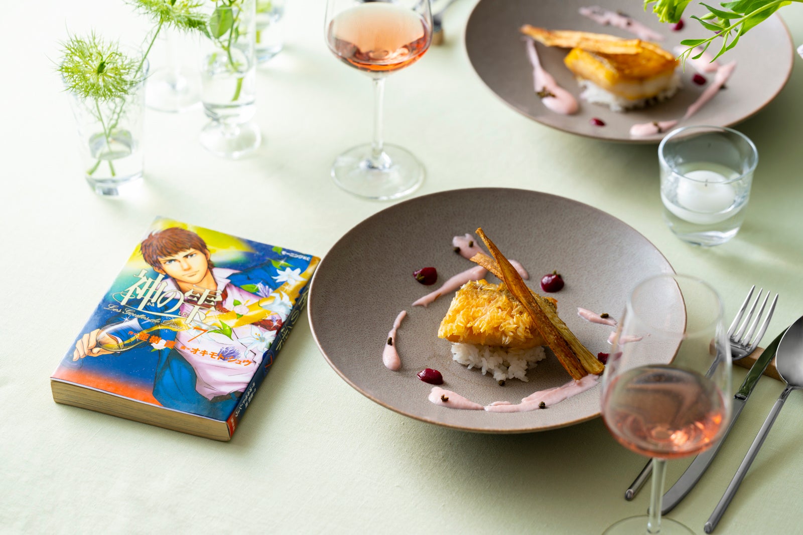 【軽井沢マリオットホテル】全世界で発行部数1500万部突破の漫画「神の雫」とのコラボディナー「Prime Shinshu -神の雫ワインペアリングセット-」を発売