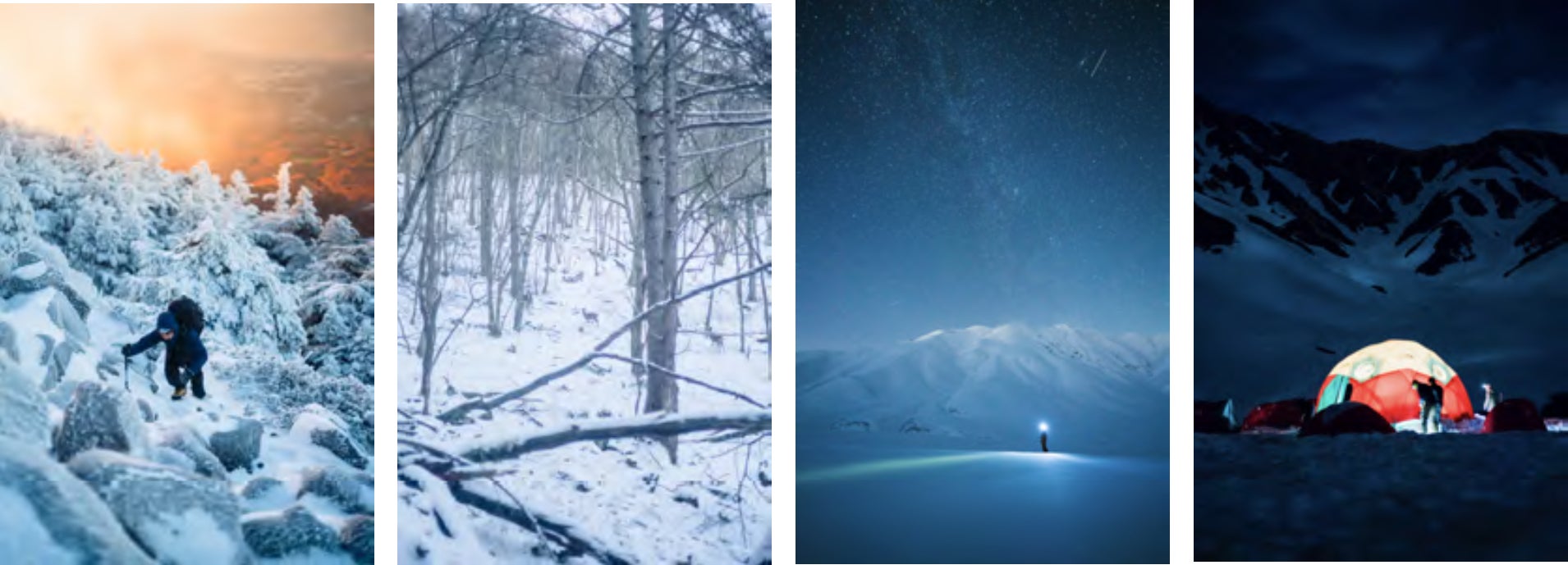 軽井沢のリトリートリゾートししいわハウスにて小林昂祐氏の写真展「SNOW SCAPES」を開催