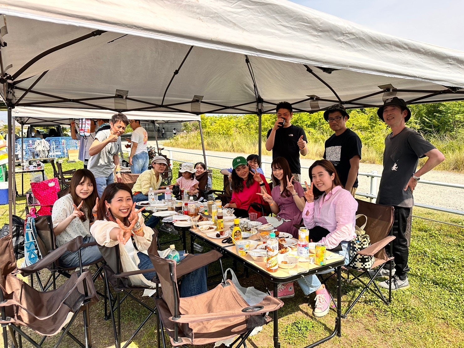 もっと気軽にBBQを。公園の賑わいづくり(淀川河川公園)