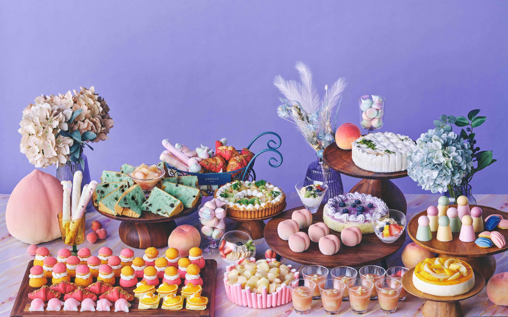 「Craft Your Parfait」ピーチ＆ヨーグルトスイーツビュッフェ
