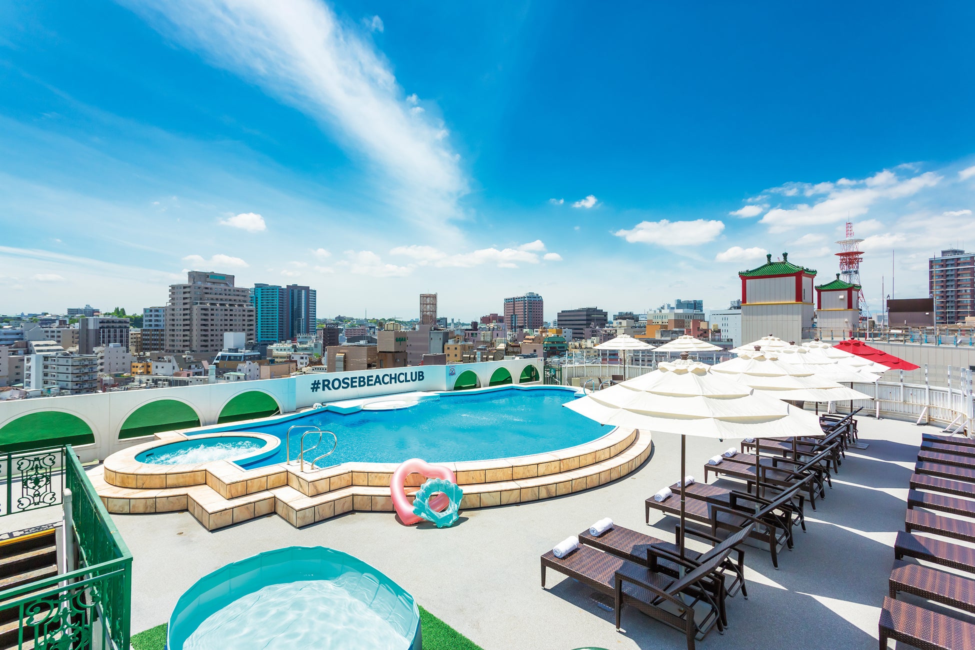 【ローズホテル横浜】夏季限定 屋上プール『#ROSEBEACHCLUB』5月17日(土)にオープン決定！