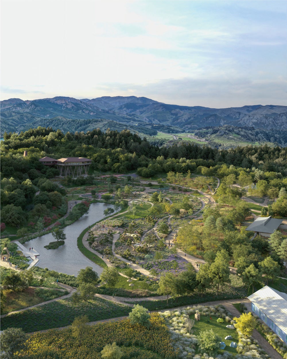 約40ヘクタールの広大な土地に開発を進める、“未来のネイチャーパーク”「Play Earth Park Naturing Forest」の全貌を公開