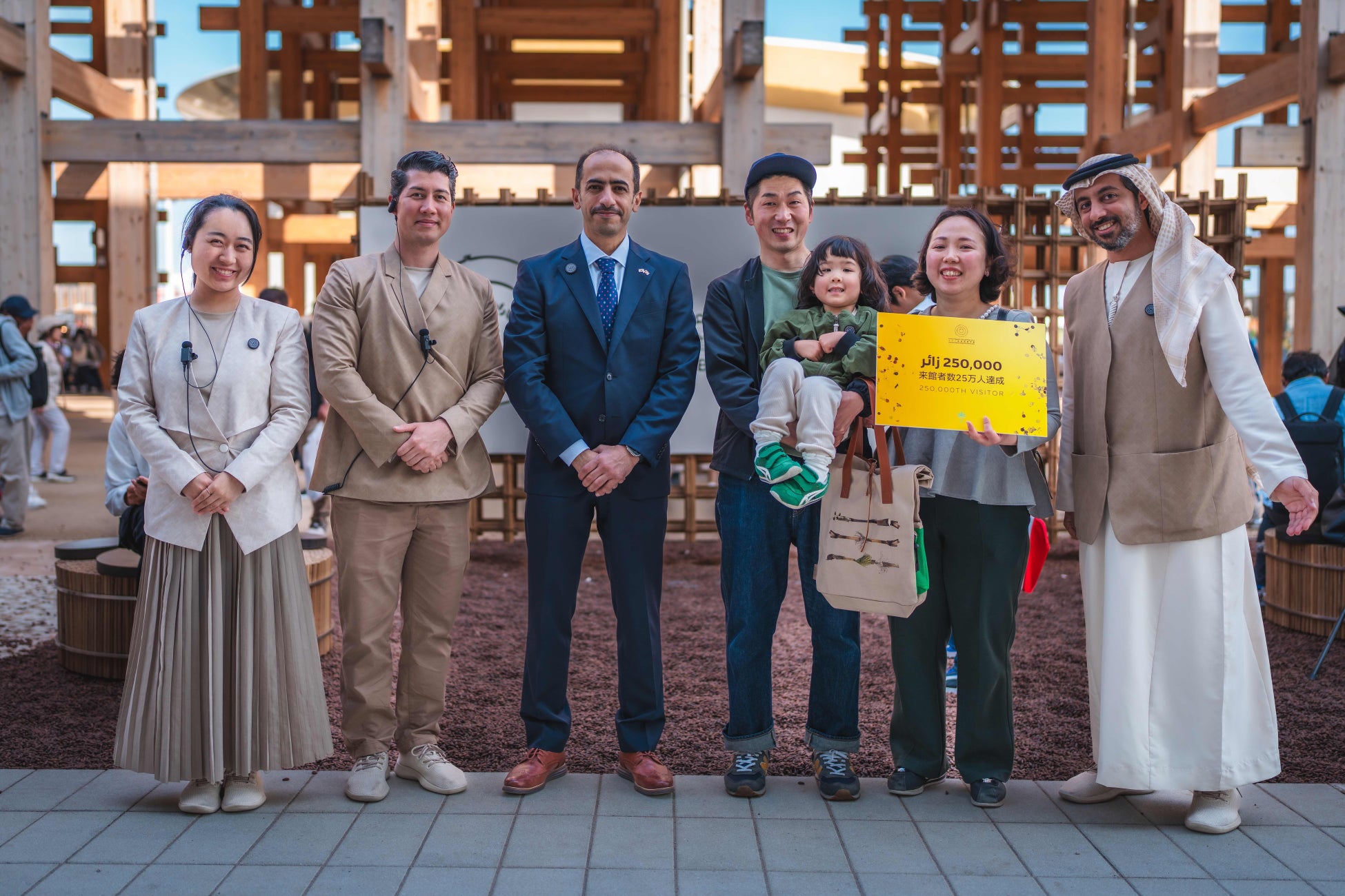 UAEパビリオン、来場者数25万人を突破！
