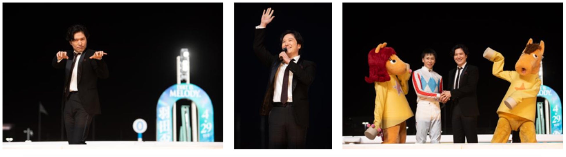 羽田盃のゲストキャラクター清塚信也さんが来場！表彰式プレゼンターやトークショーで羽田盃当日を大いに盛り上げました！！