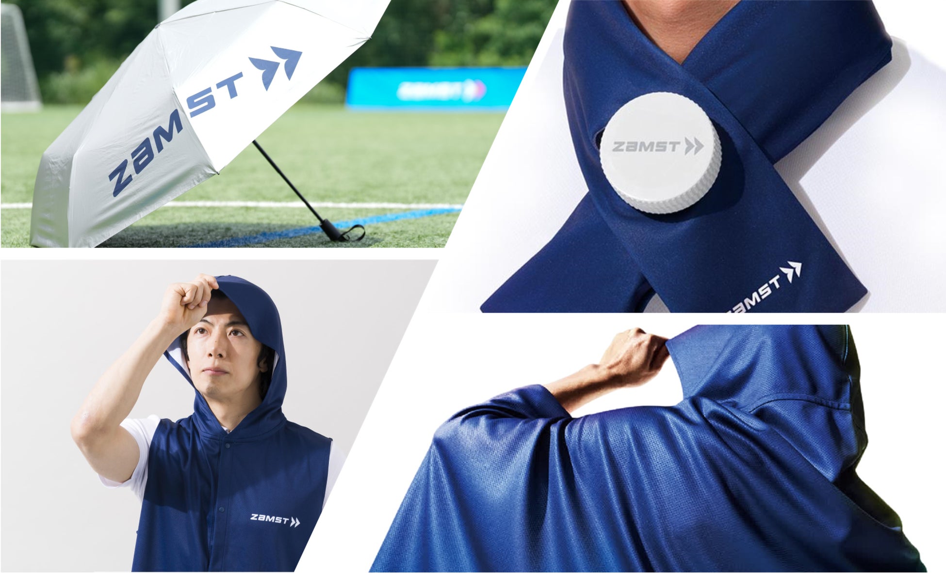 予約販売数が前年対比300％超えの製品も！ザムスト暑熱対策アイテム、スポーツ量販店での店頭販売がスタート