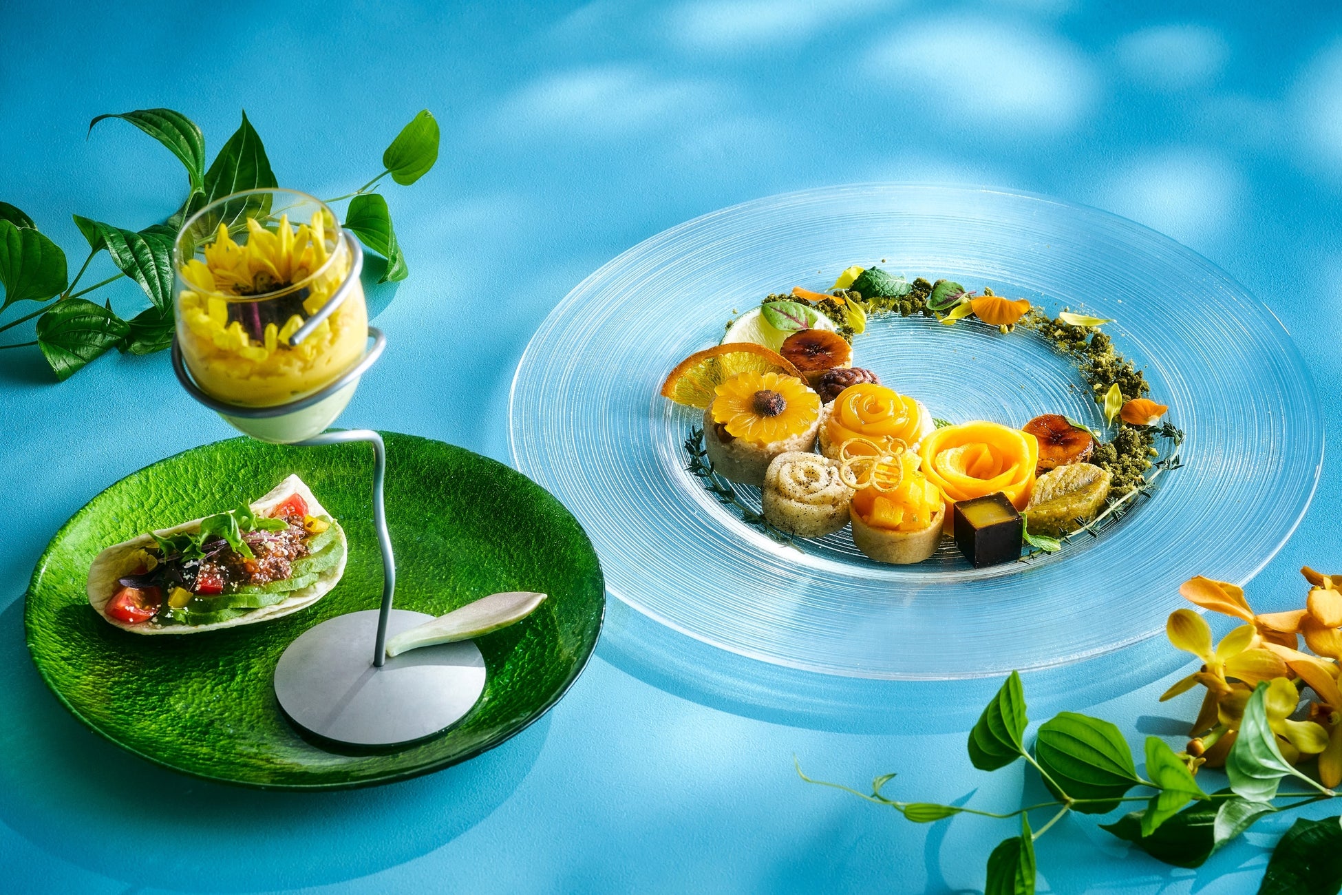 ザ・プリンスギャラリー 東京紀尾井町 夏の大地に力強く育つ草花をテーマにしたプラントベースのアフタヌーンティーを販売