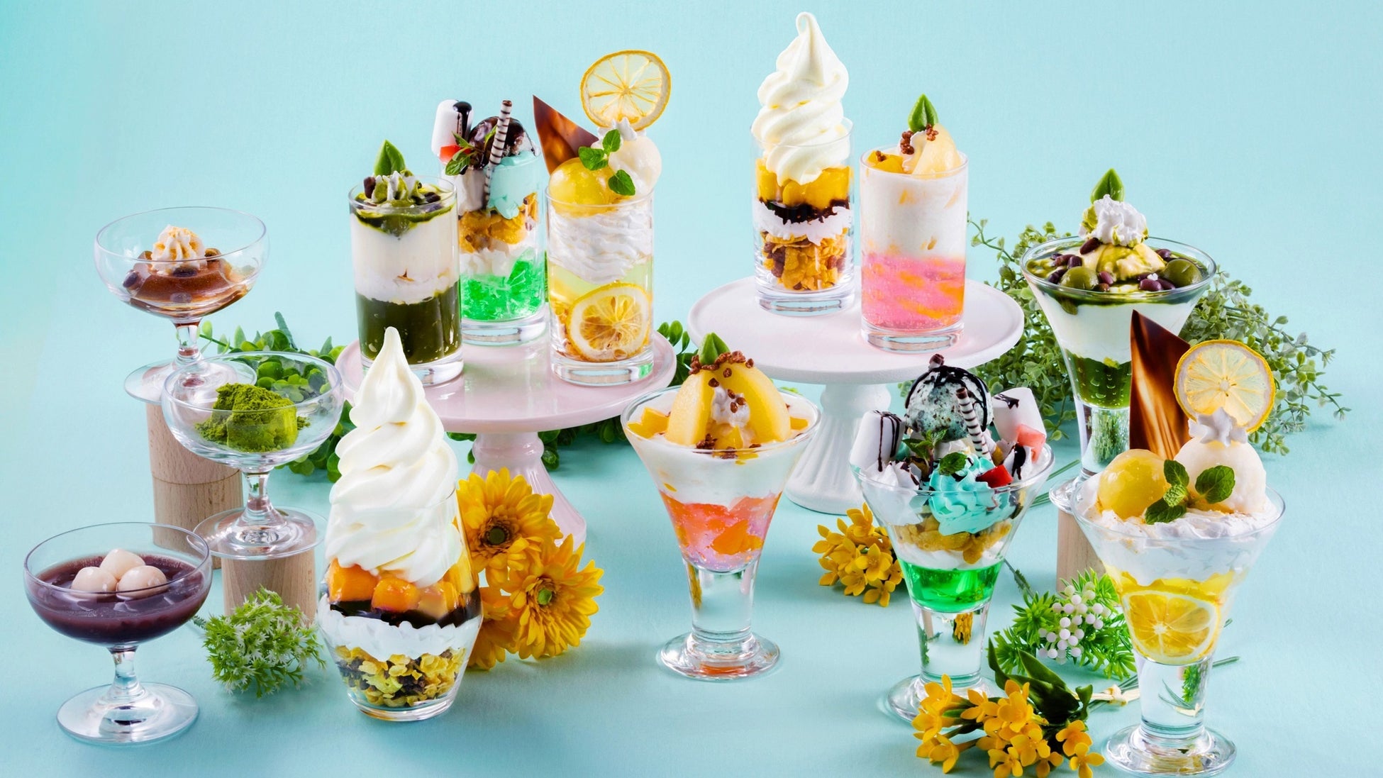 【福岡サンパレス ホテル＆ホール】10シーズン目となる今回は人気パフェが勢揃い！夏のパフェ食べ放題 ～Infinity～