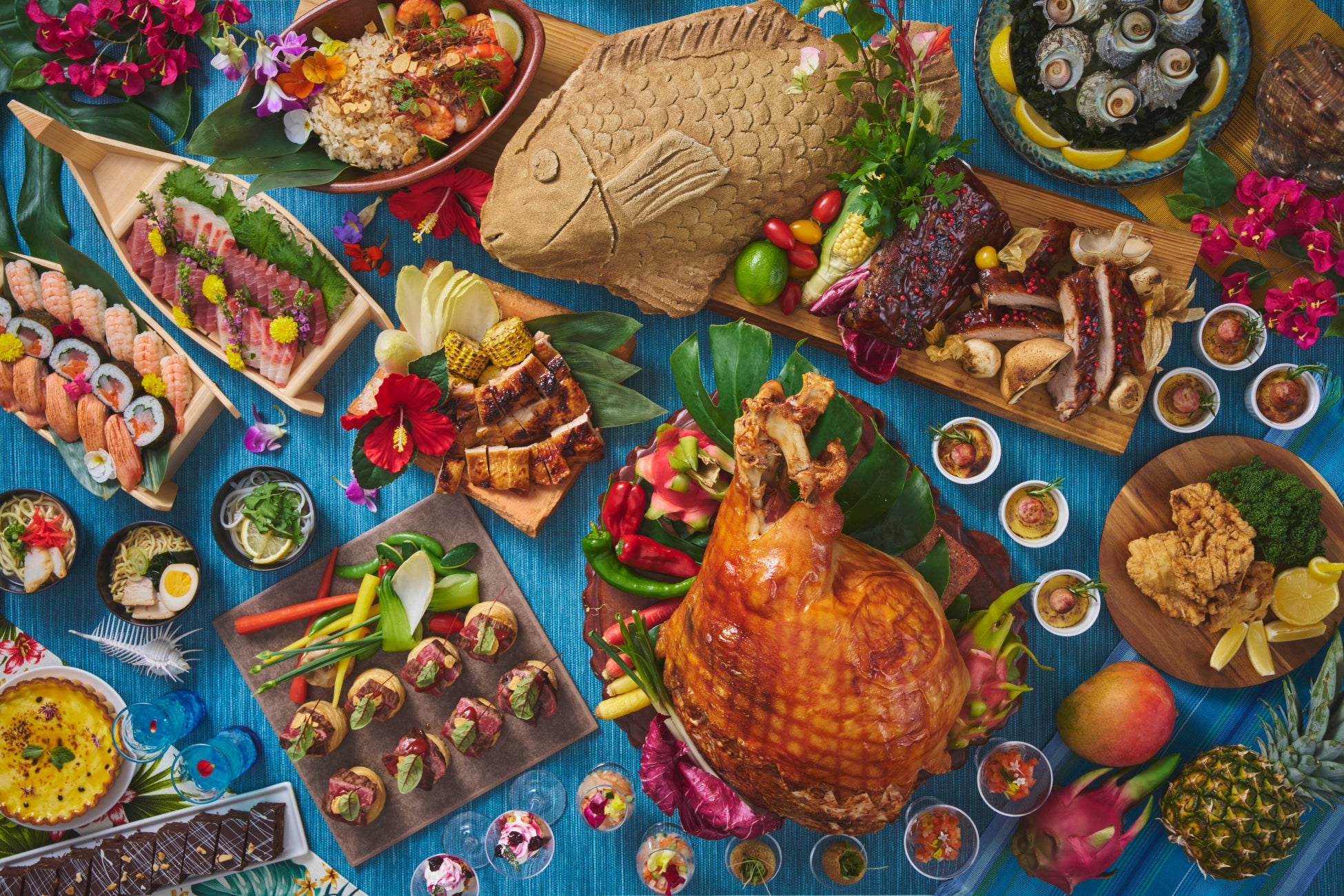 【シェラトン沖縄サンマリーナリゾート】～世界各国の料理と沖縄の食文化がクロスする食体験～2025年サマーランチ＆ディナービュッフェを開催