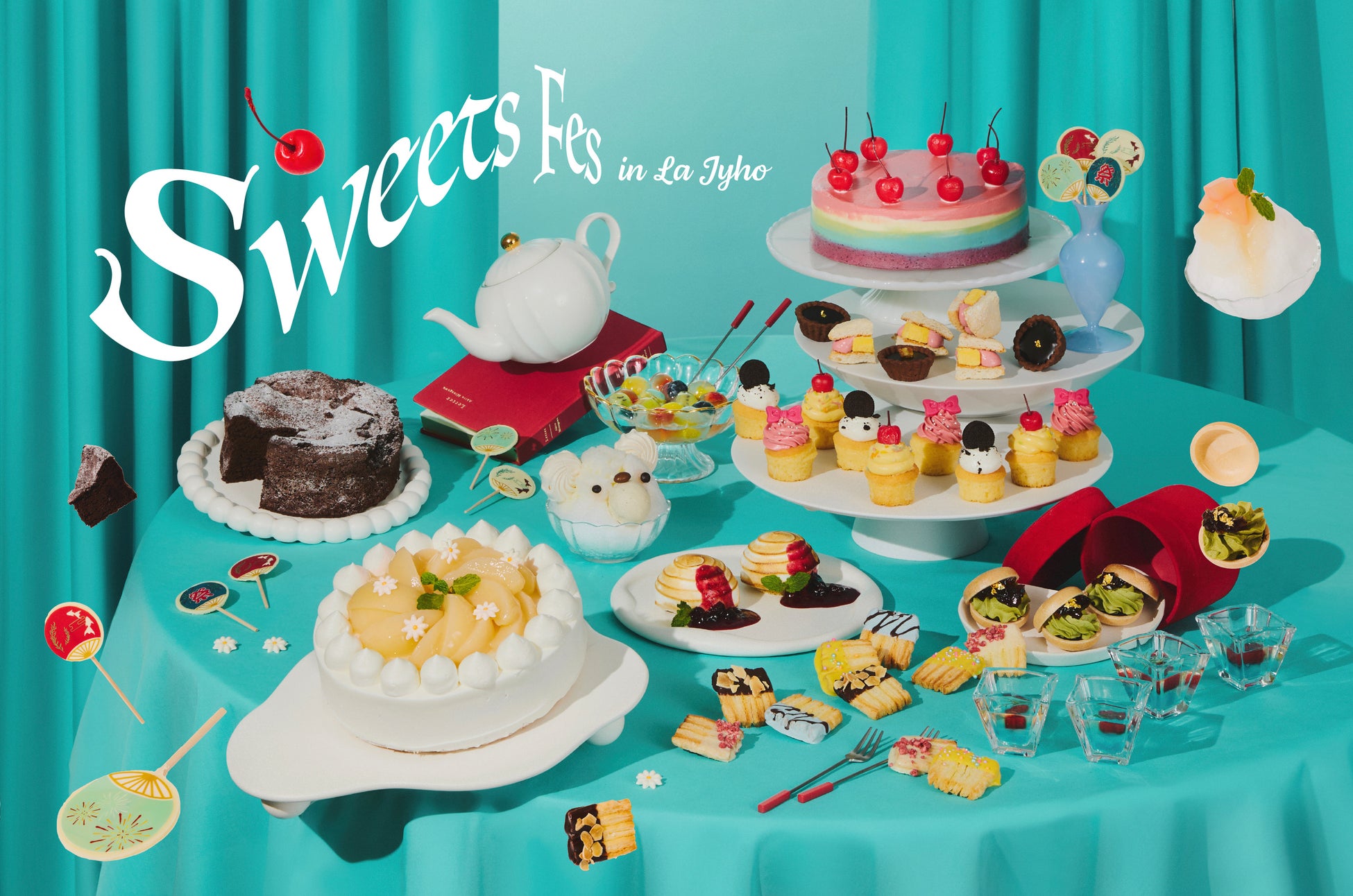「スイーツフェス in La Jyho」 を6月7日(土)より開催 月替わりの“フルーツかき氷“や、韓国スイーツ、タコスなどの軽食も勢ぞろい