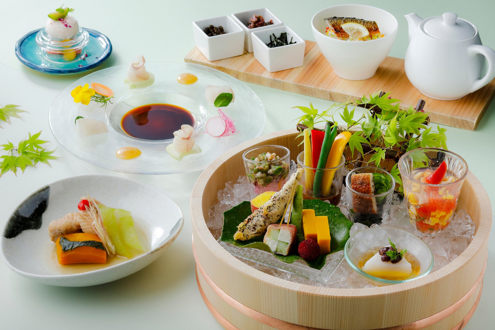 琵琶湖マリオットホテル二十四節季の八節に合わせて日本の季節を味わう和テイストのランチ「“WA Lunch” Seasonal Festivals of Japan –夏至–」を発売