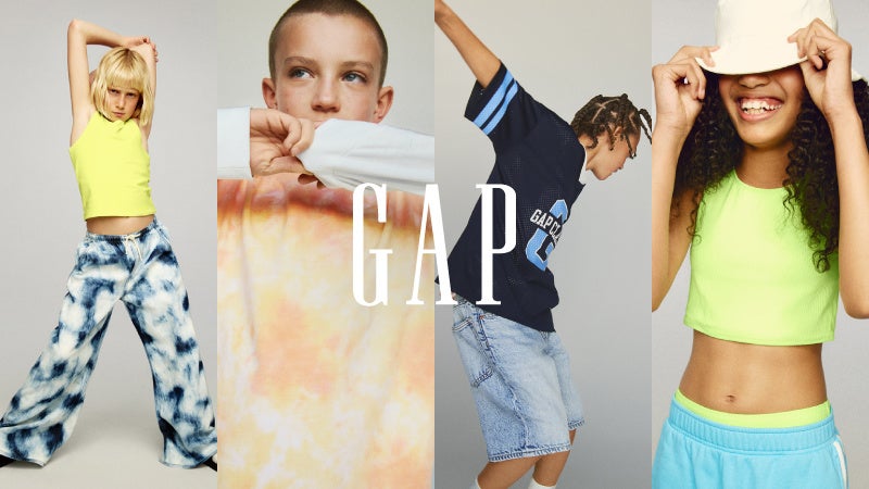Gap、キッズ向けのSummer 2025最新コレクションを発売中！