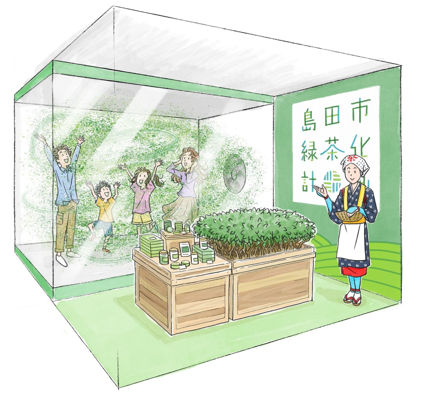 地球上でもっとも緑茶を愛する街・静岡県島田市の「茶もみFACTORY」（2025大阪・関西万博「地方創生 SDGs フェス」）