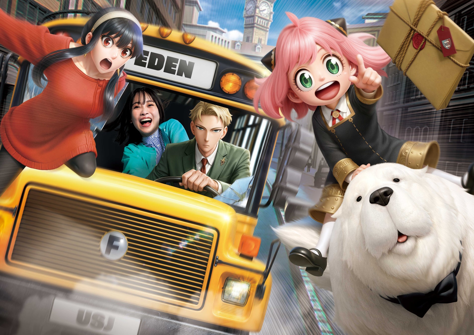 『ユニバーサル・クールジャパン ２０２５』「ＳＰＹ×ＦＡＭＩＬＹ」 史上初＆初開催アトラクションの詳細＆キービジュアル＆サブタイトルを大公開！