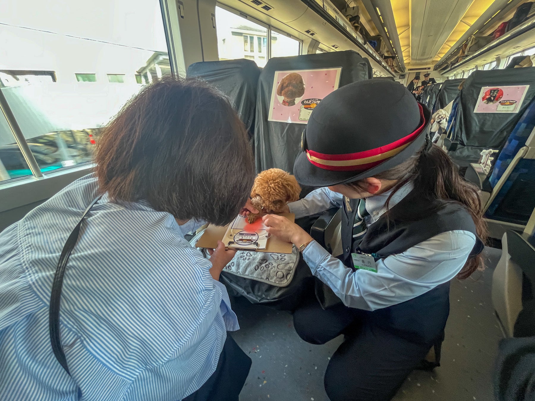 愛犬と“ケージレス”で旅する鉄道旅を満喫