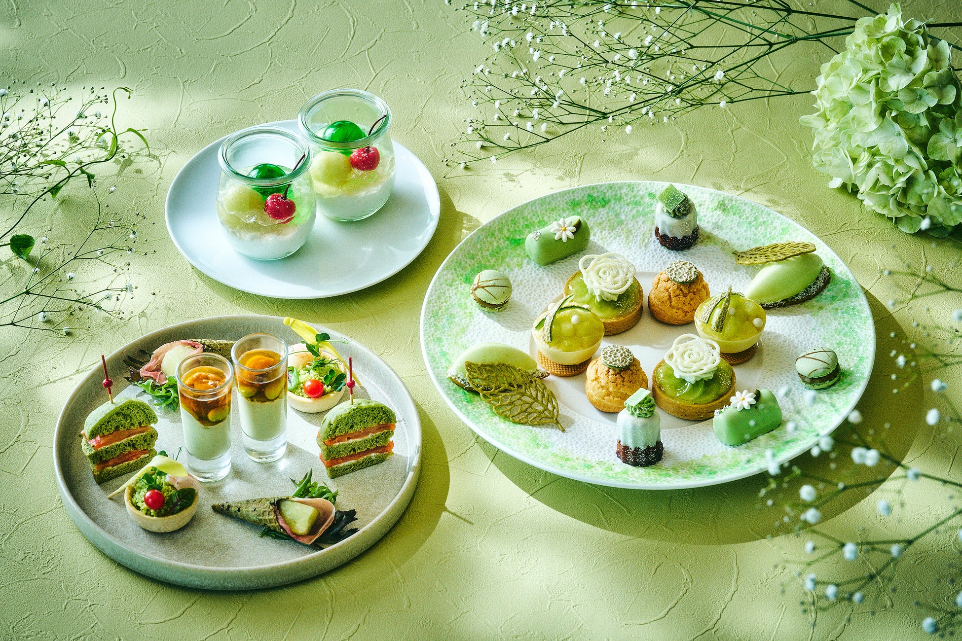梅雨の季節におすすめの芳醇なメロンを味わえるアフタヌーンティー「Melon Breeze Afternoon Tea」を販売 ザ・プリンスギャラリー 東京紀尾井町