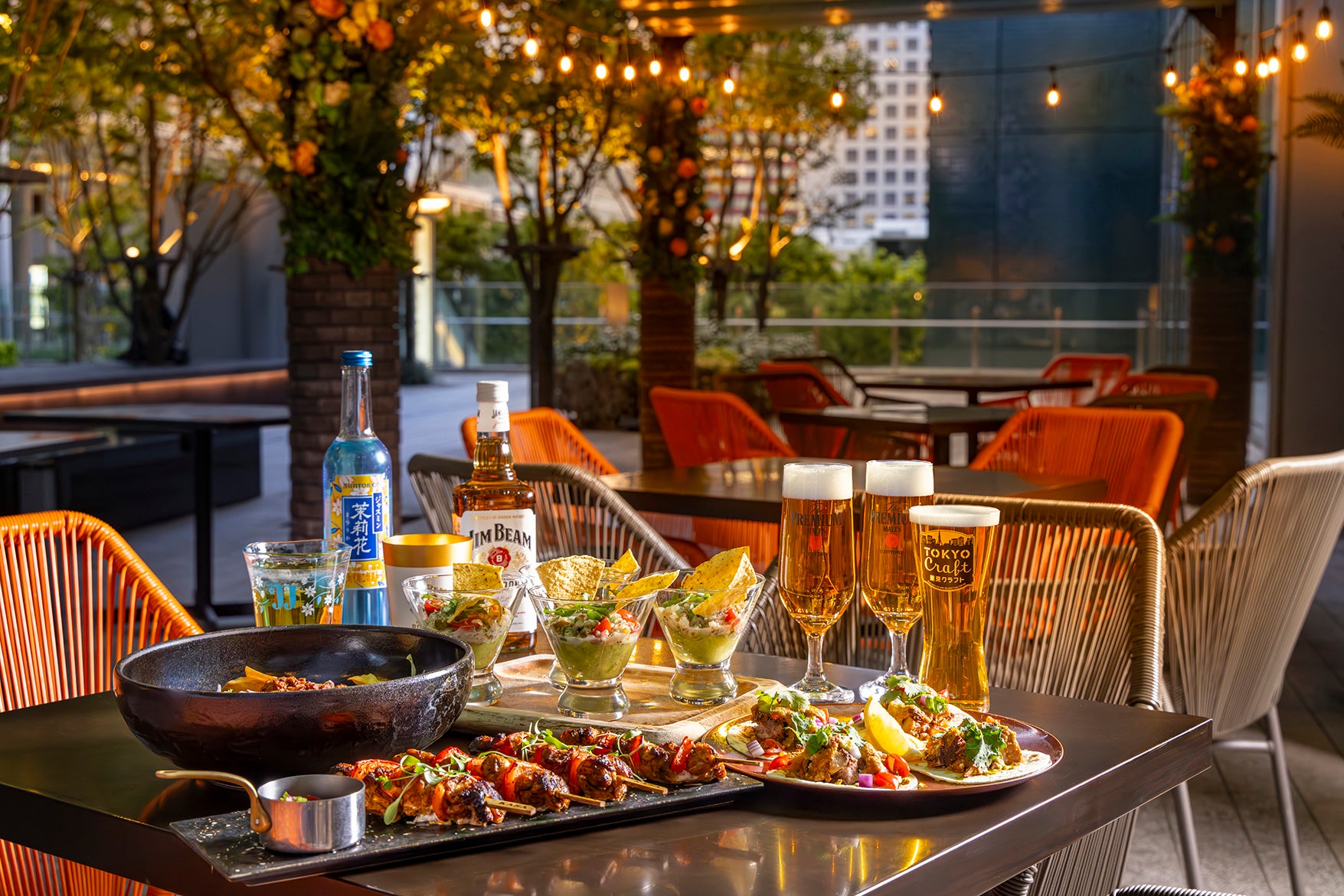【プルマン東京田町】今年の夏は、テラスで本格メキシカン！ビアガーデン『TERRACE de TACOS（テラス デ タコス）』開催