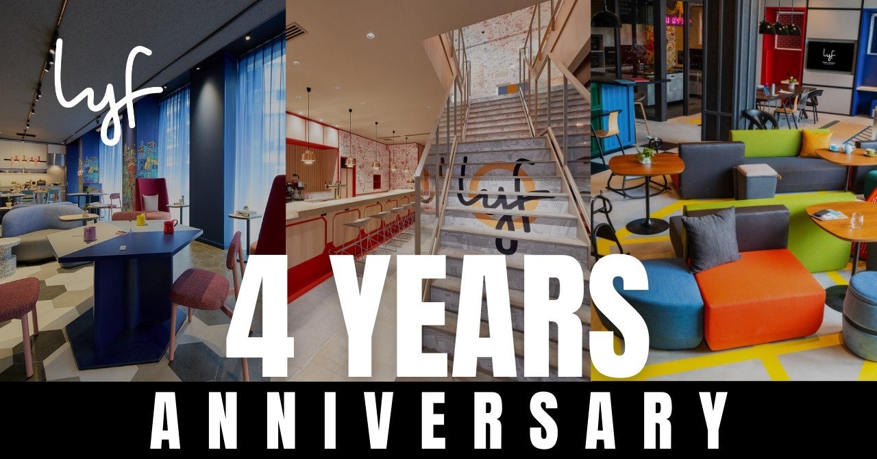 【ソーシャル＆ライフスタイルホテル「lyf」日本上陸4周年】渋谷・銀座・福岡でアニバーサリーイベント開催