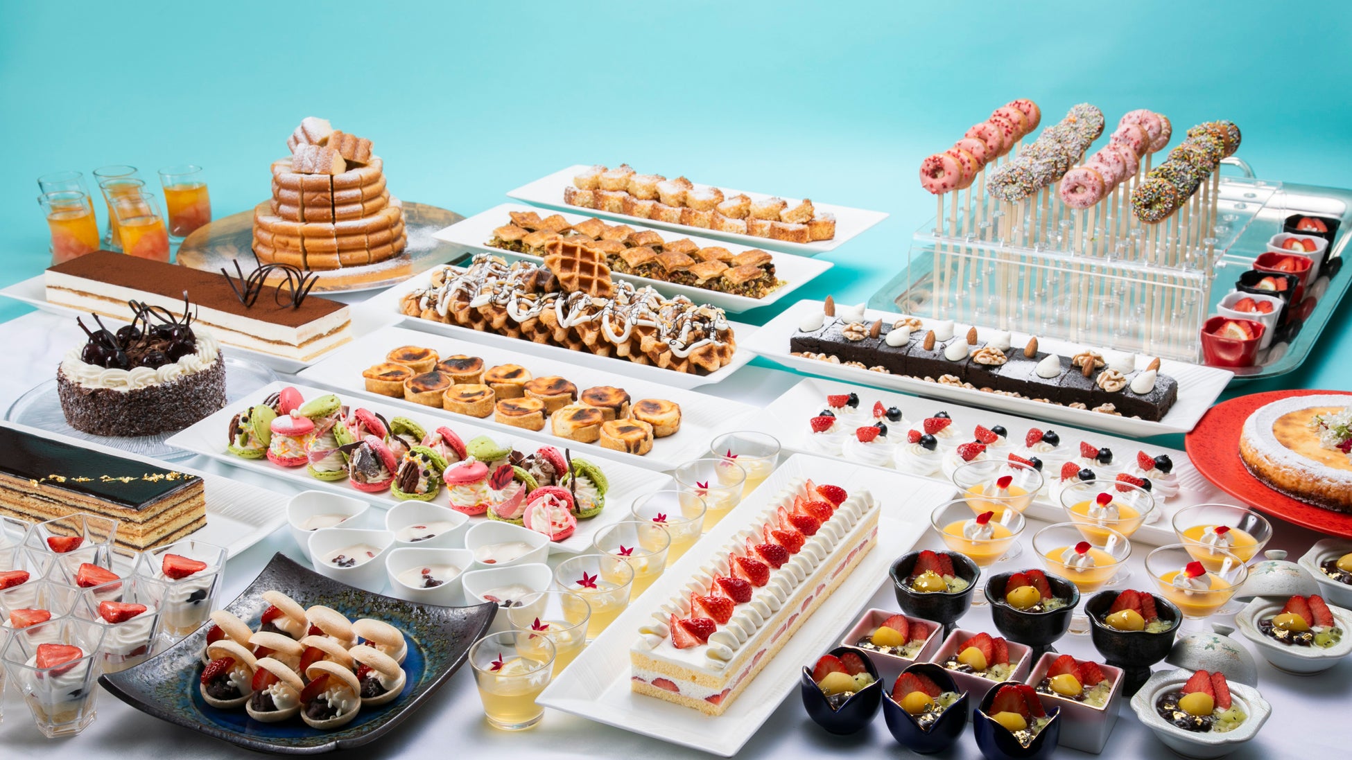 【札幌プリンスホテル】世界各地のスイーツが集う”PRINCE SWEETS BUFFET-スイーツで巡る世界旅-“を開催