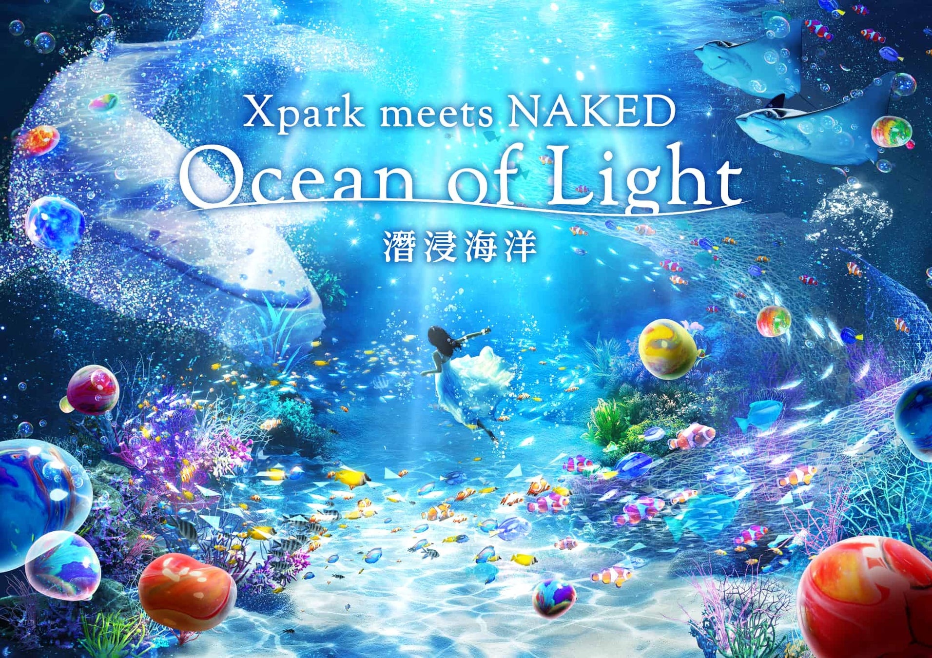 台湾の新都市型水族館Xpark ×『NAKED OCEAN』の大型コラボレーションが決定