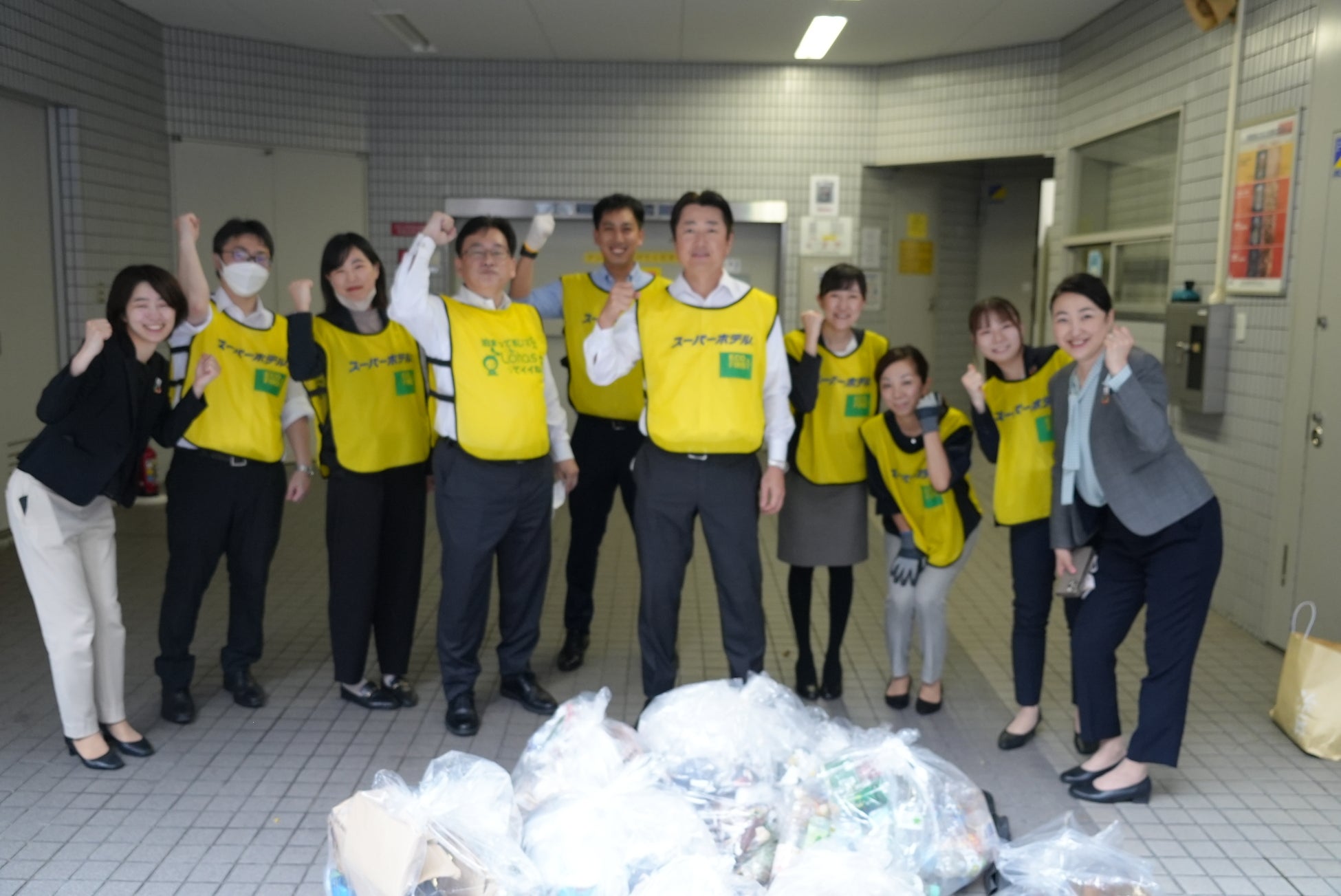 スーパーホテル、5月30日の「ごみゼロの日」にあわせて地域環境を守り、社員の健康を推進する「ごみゼロ運動」を全国で展開
