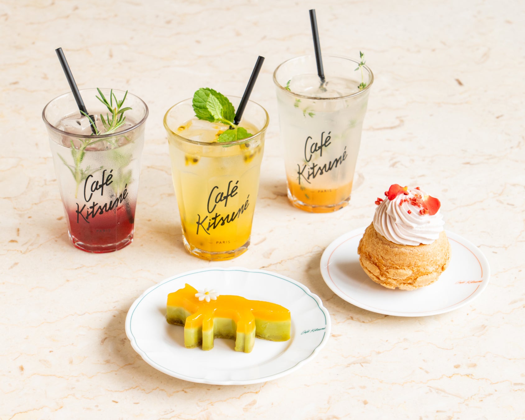 【Café Kitsuné】夏の新メニューが登場