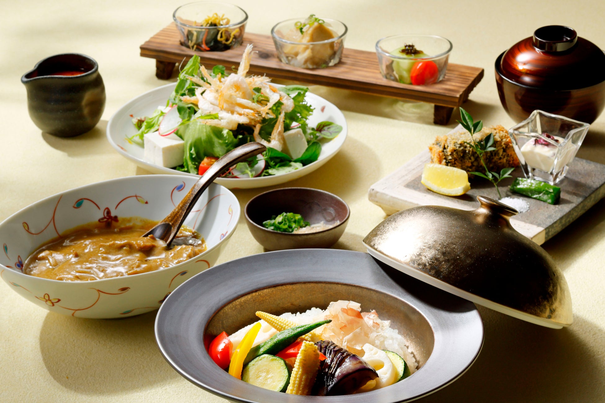 【ホテル日航金沢】能登の食材を取り入れた夏季限定メニュー「選べるお膳ランチ」を6月1日より提供