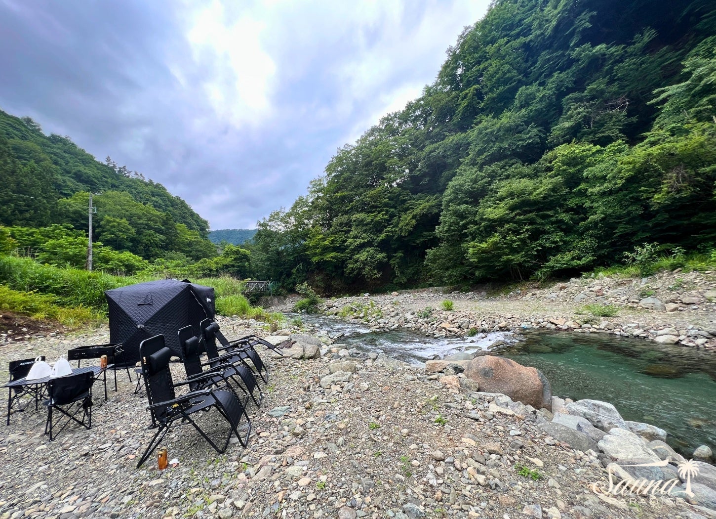 【総来場者数1,500人突破】自然と一体になれる川サウナ「テントサウナパーク」が話題に