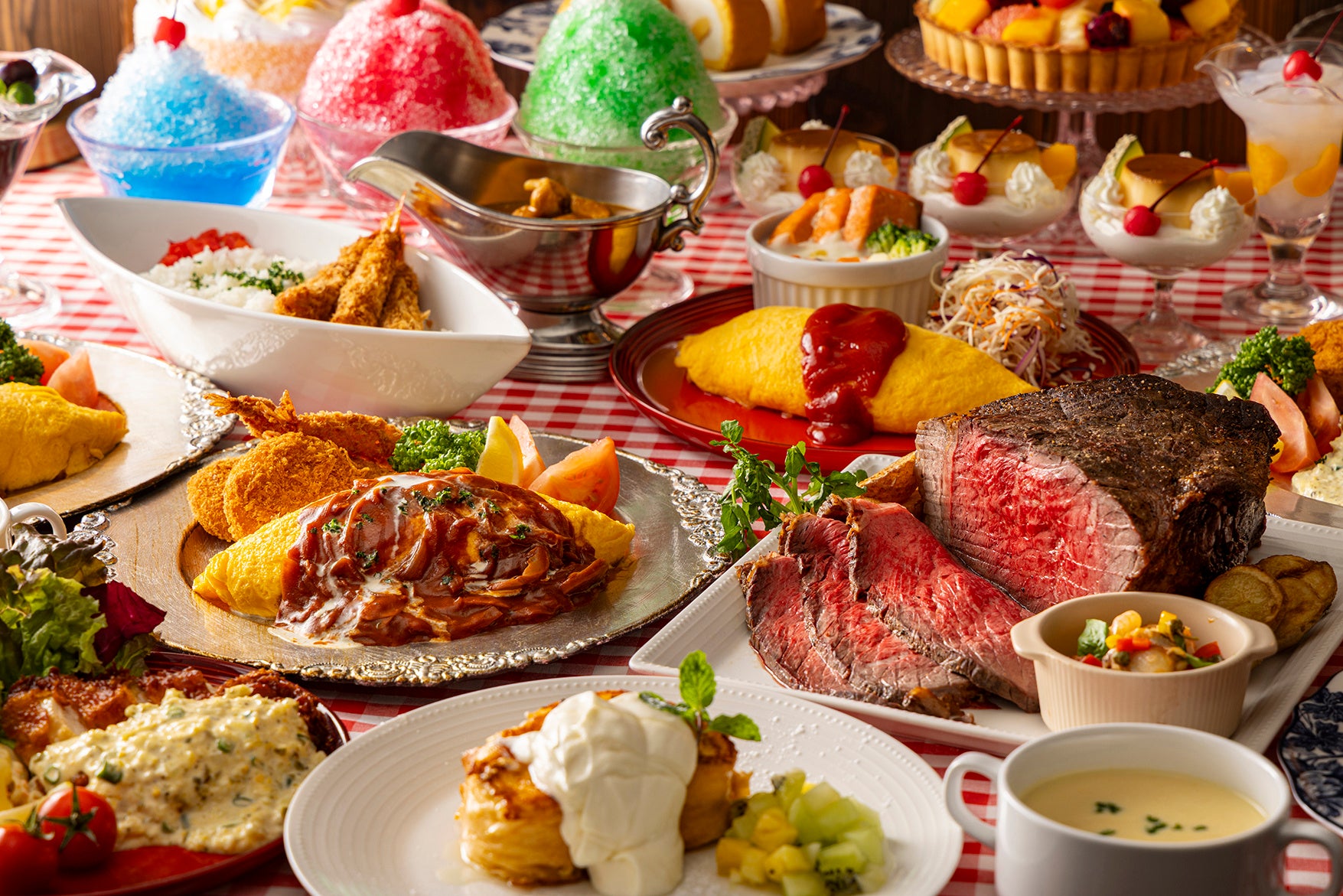 【ヒルトン東京お台場】懐かしの味で世界をタイムトリップ！3世代で楽しめる「ノスタルジック サマーグルメフェア」　第2弾は“レトロジャパニーズ”がテーマ