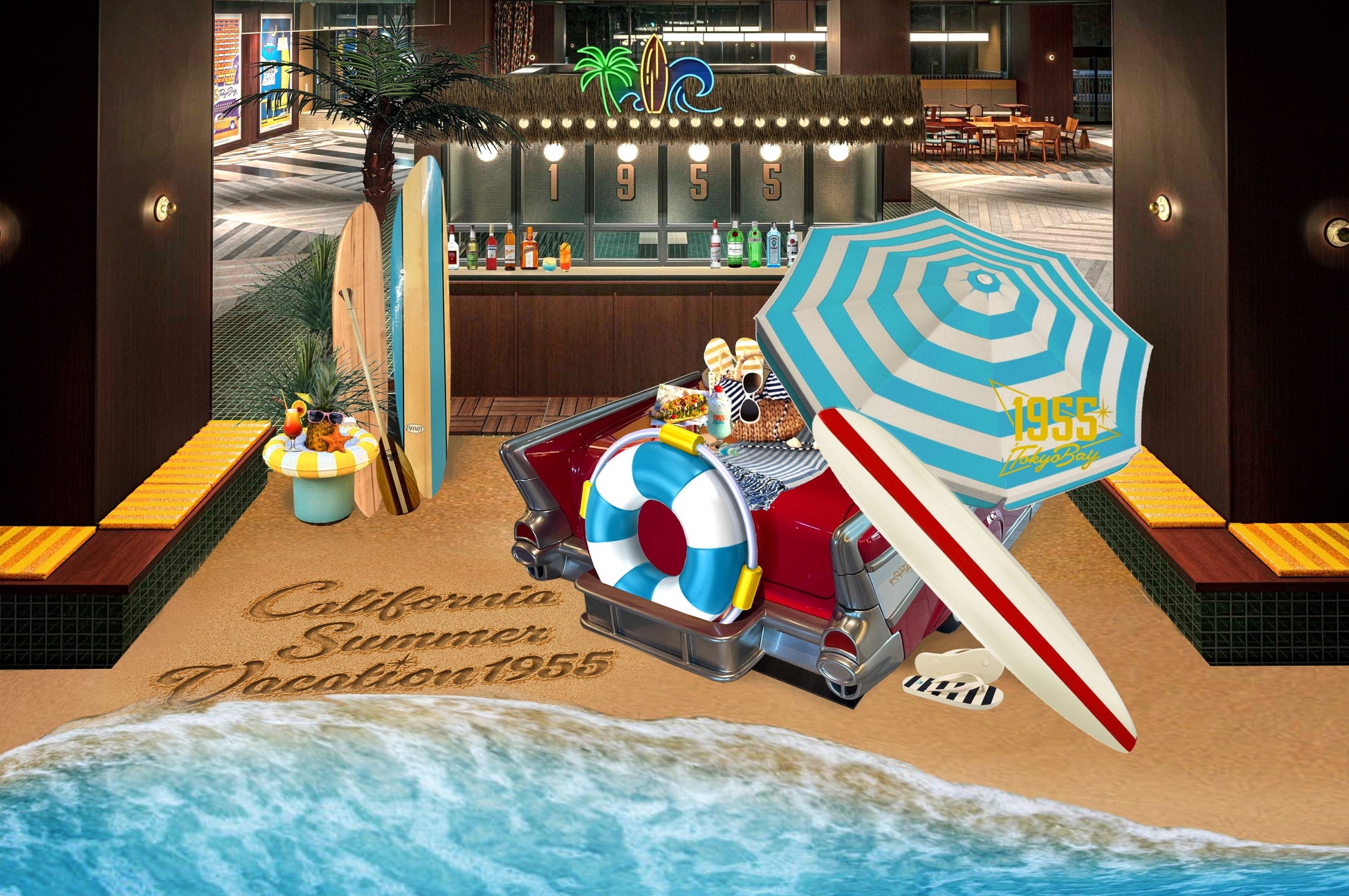 【名古屋】海の神秘的な青の空間・コース仕立てのイタリア料理・海モチーフのドリンクで夏の暑さから解放!フォトジェニック レストラン「Ristorante Mare Blu」夏季限定OPEN!