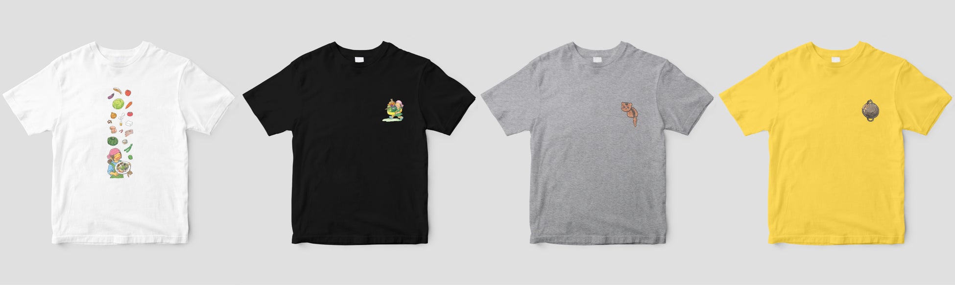 山を愛するすべての人へ『黒部源流 山小屋料理人』イラストモチーフのTシャツがpTa.shop で販売開始！