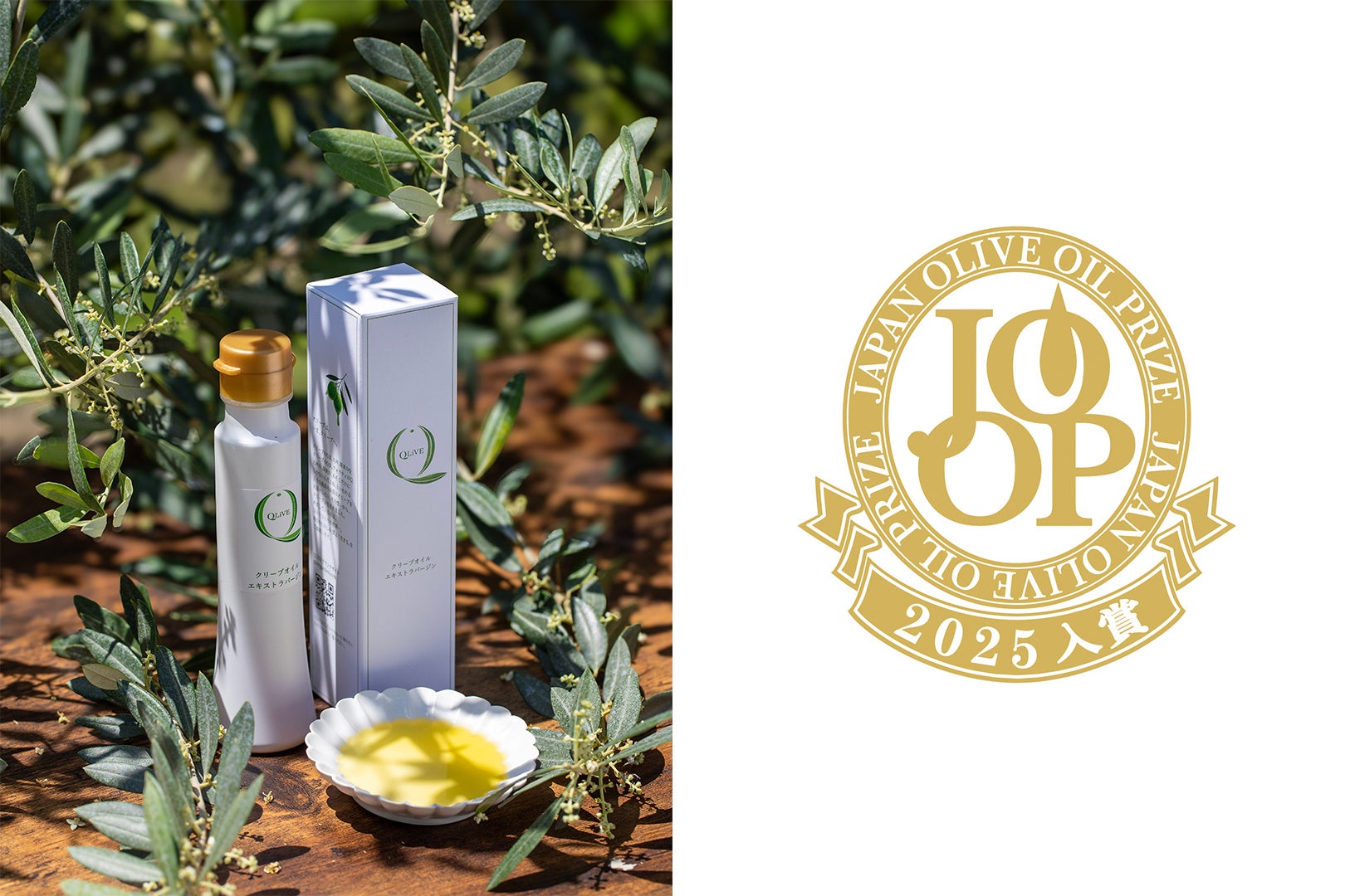 世界が認めた大分県国東産のオリーブオイル Japan Olive Oil Prize 2025で金賞受賞！