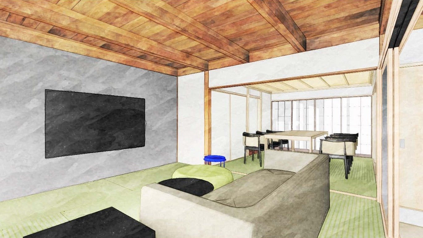 倉敷美観地区に一棟貸し宿泊施設「泊葉 – HAKUHA -」2025年秋開業へ