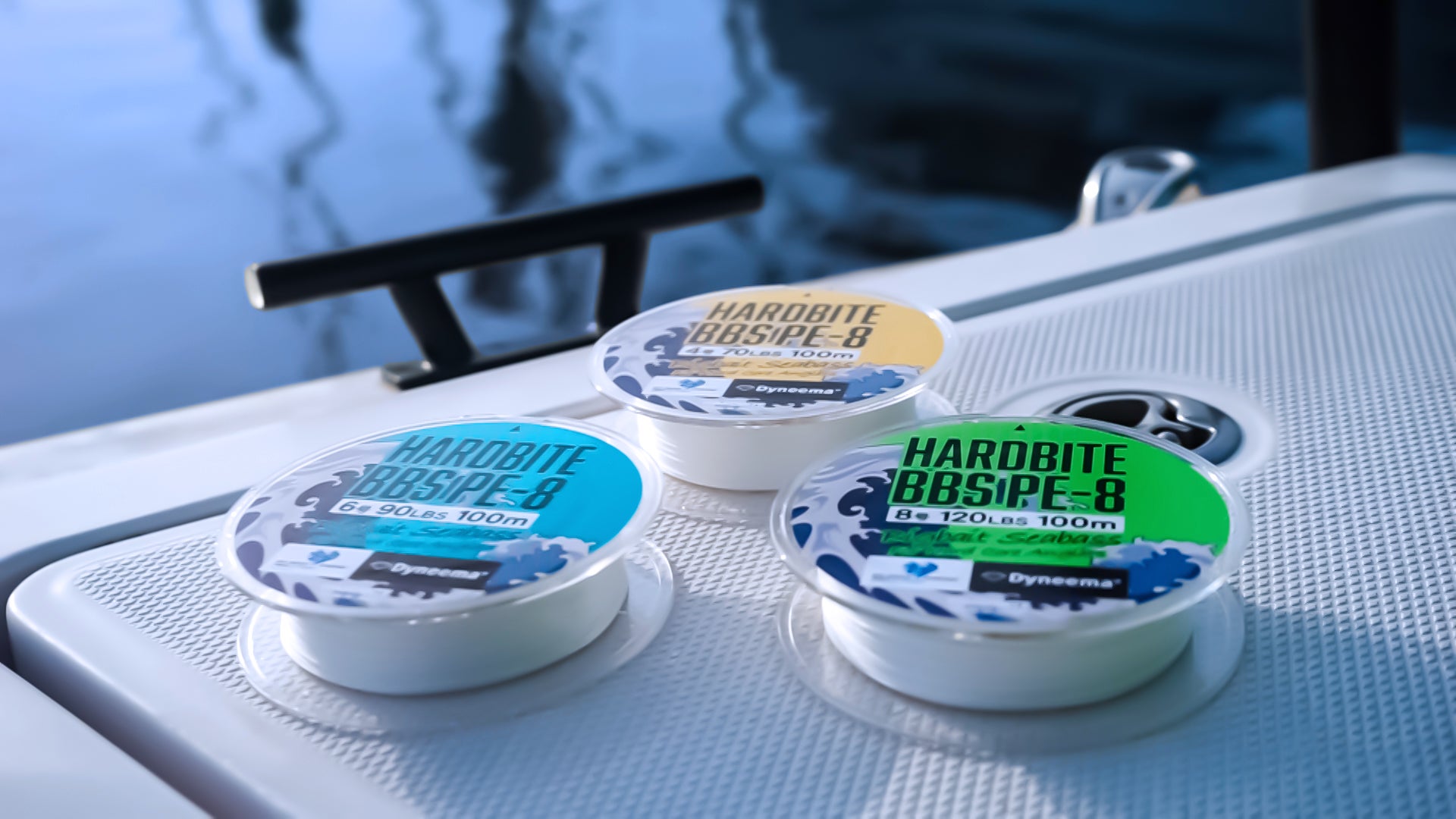 ベイトタックル専用　高結束力・高耐久・高耐摩耗 次世代PEライン「HARDBITE BBS PE-8」発表
