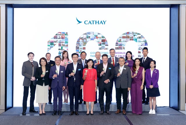 キャセイグループ、6月に世界100都市就航達成、祝典を開催