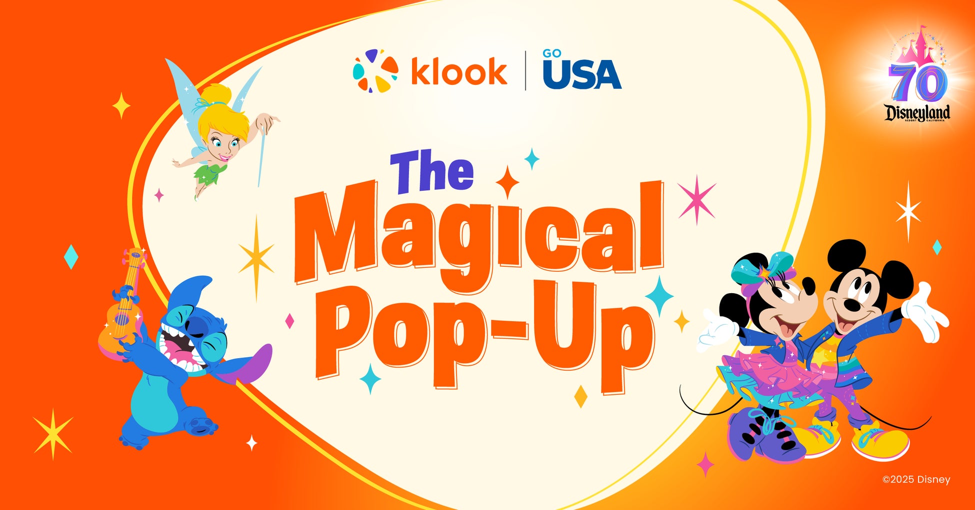 カリフォルニア ディズニーランド・リゾート開園70周年記念！Klook × ブランドUSA、新宿で体験型イベントを開催
