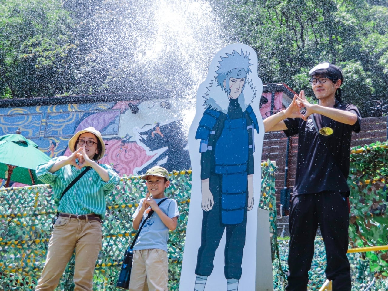 2025年は“びしょ濡れ”夏休み！　大人から子供まで夏を楽しむ「NARUTO＆BORUTO 忍里」イベントを大特集！