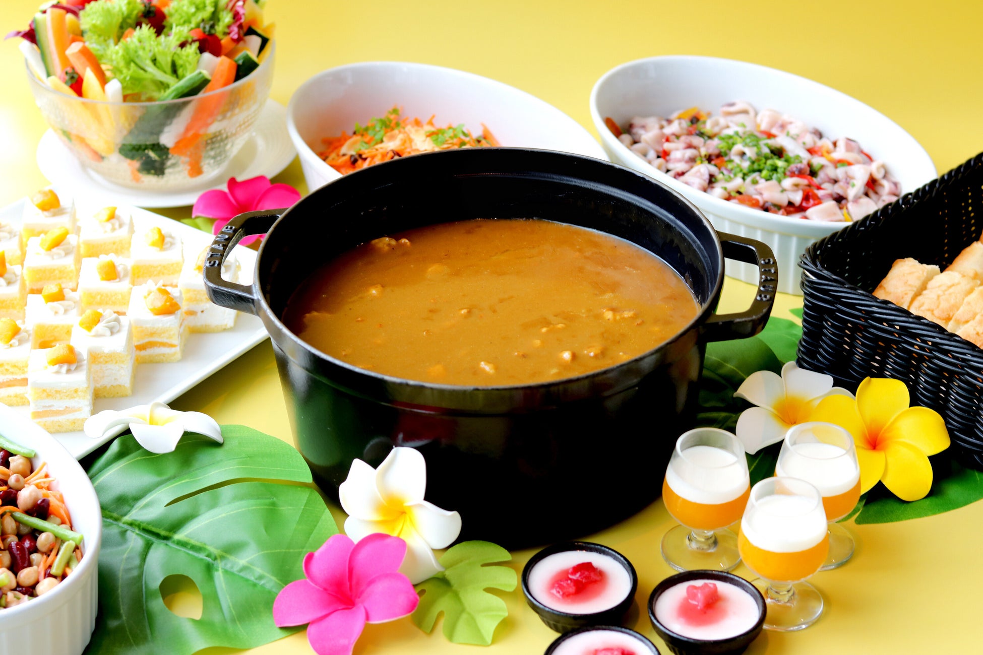 真夏のスパイシーグルメ祭り、9日間限定「THEsea プレミアムサマービュッフェ～カレー＆ハワイアン～」開催【ニューオータニイン横浜プレミアム】