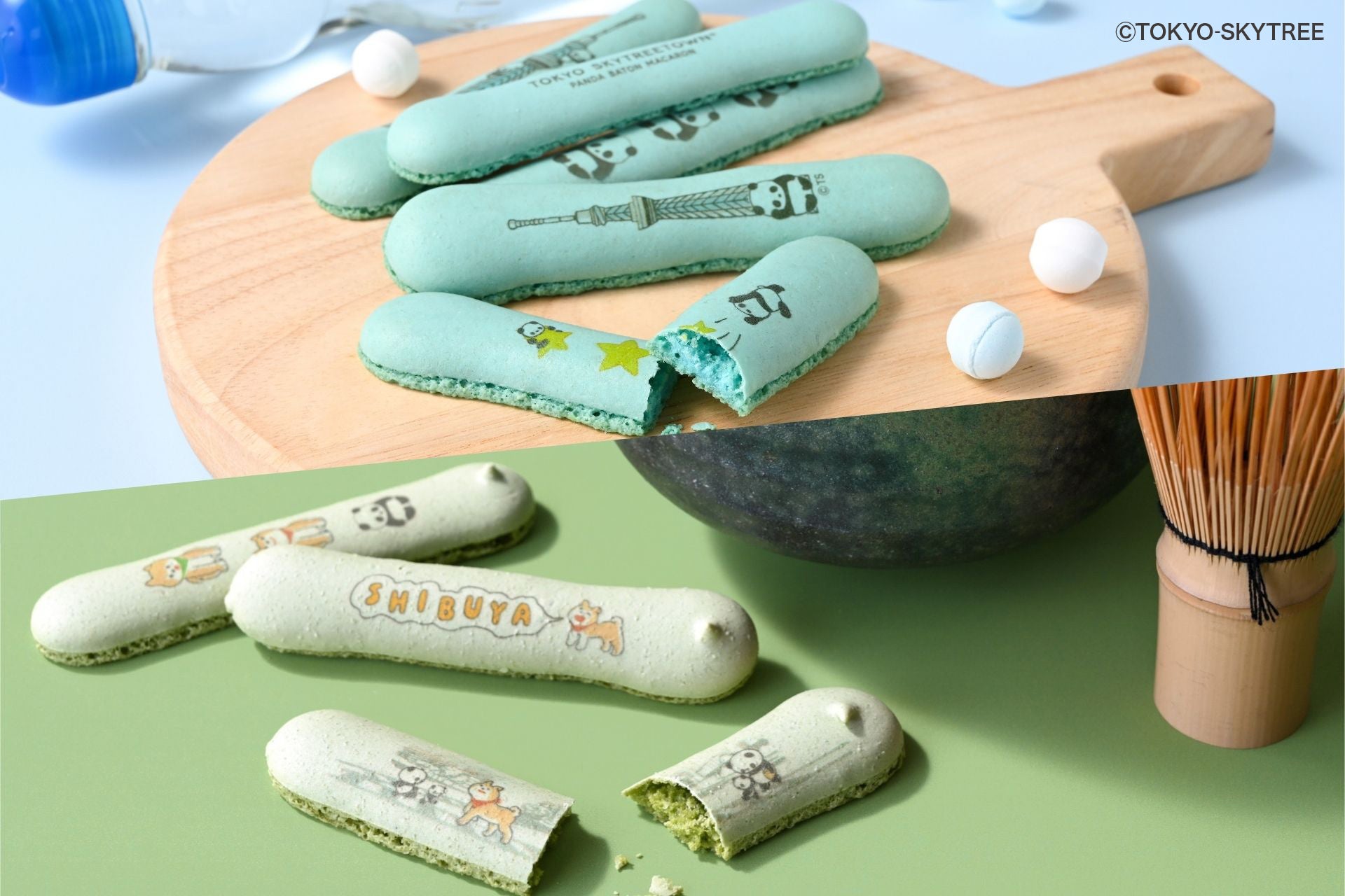 カタヌキヤの〈バトンマカロン〉に、かわいさはじける店舗限定デザインが新登場！　東京ソラマチ店・エキュートエディション渋谷店にて7月18日より発売