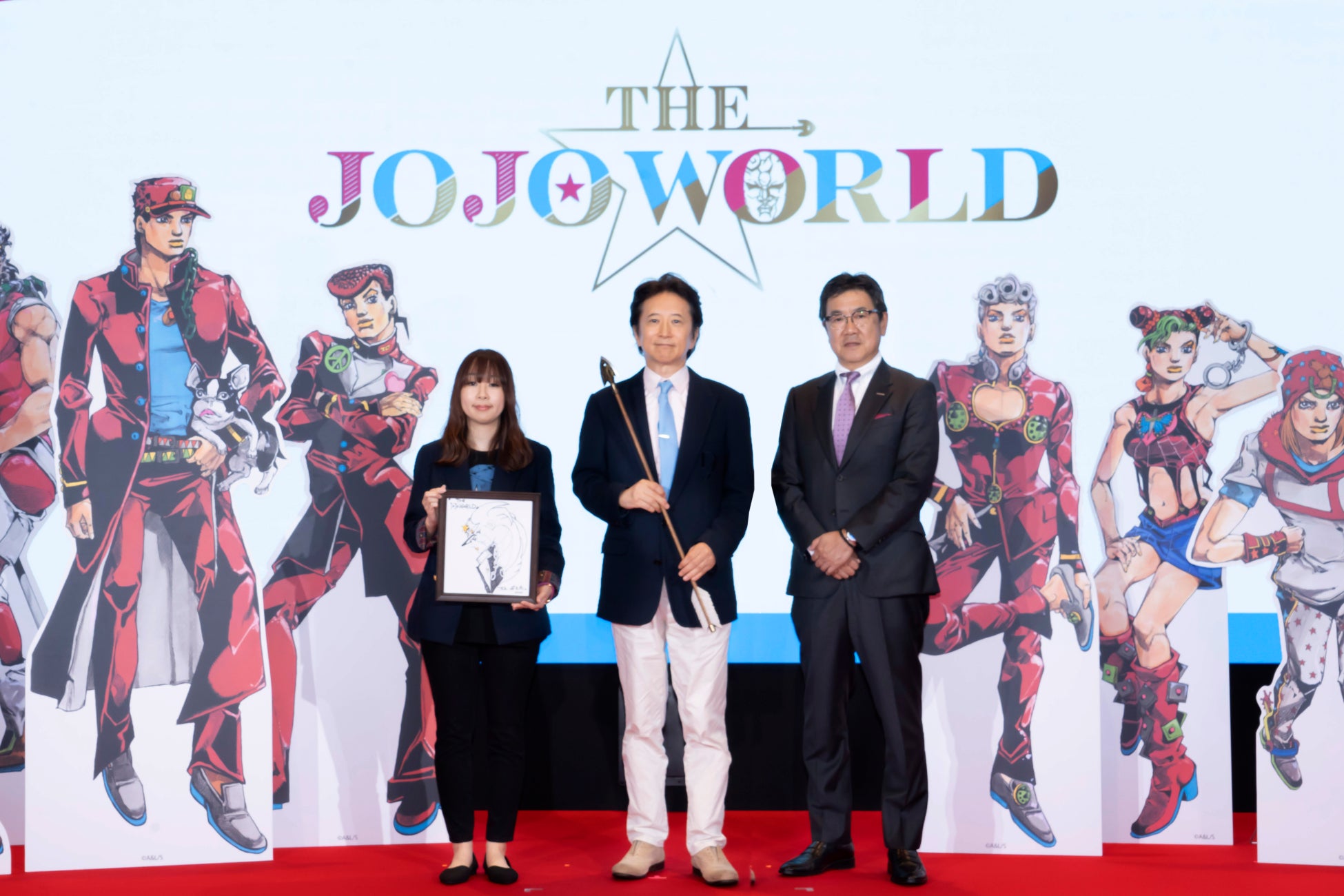 7月24日(木)オープン！『ジョジョの奇妙な冒険』初の体験型公式ショップ『THE★JOJO WORLD』オープニングセレモニー開催