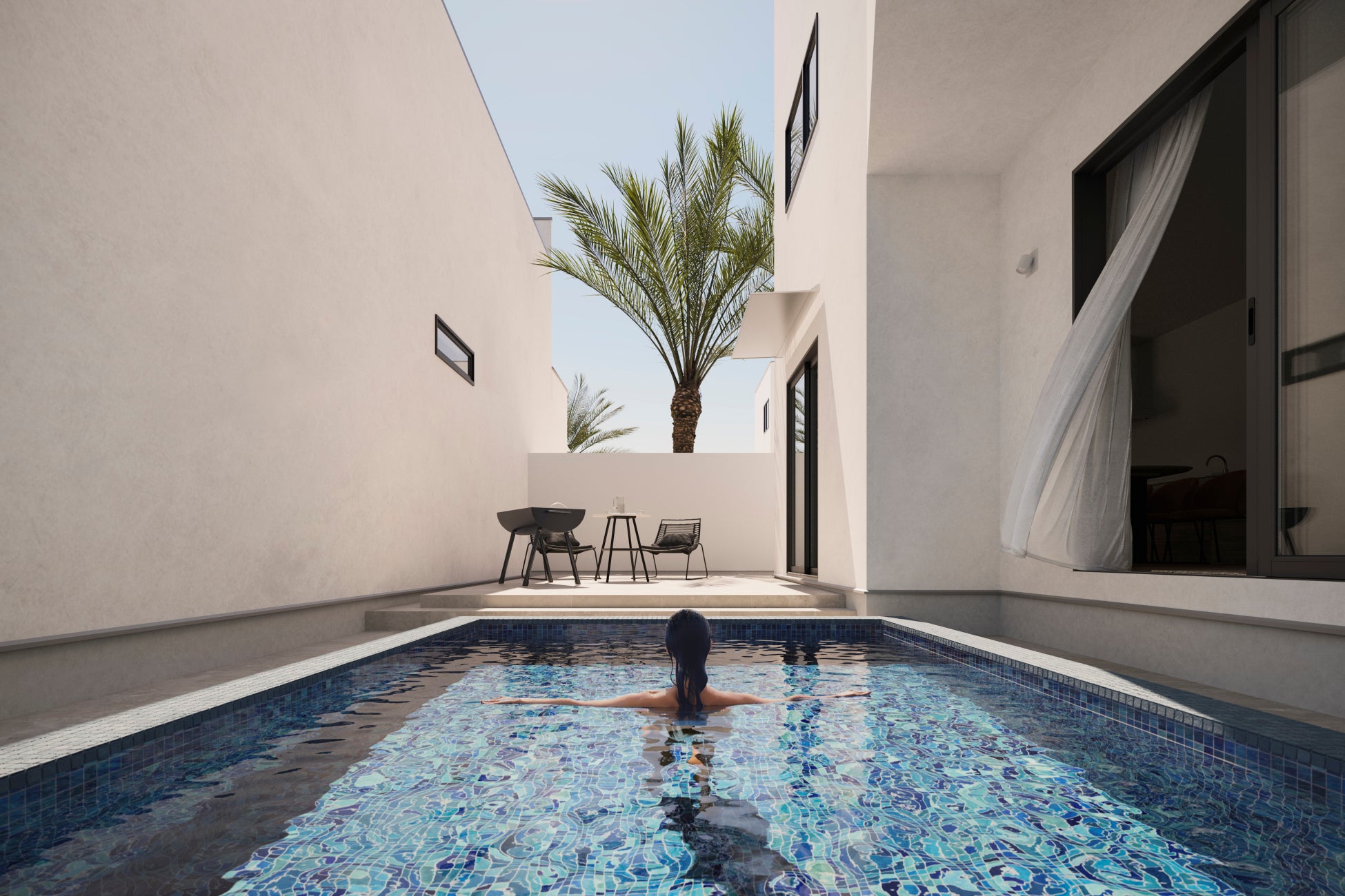 沖縄・恩納村に全棟プール付きの新リゾート「URUUMI ONNA POOL VILLA」が誕生|建築×土地文化で“ゆいまーる”を体験するヴィラがオープン!