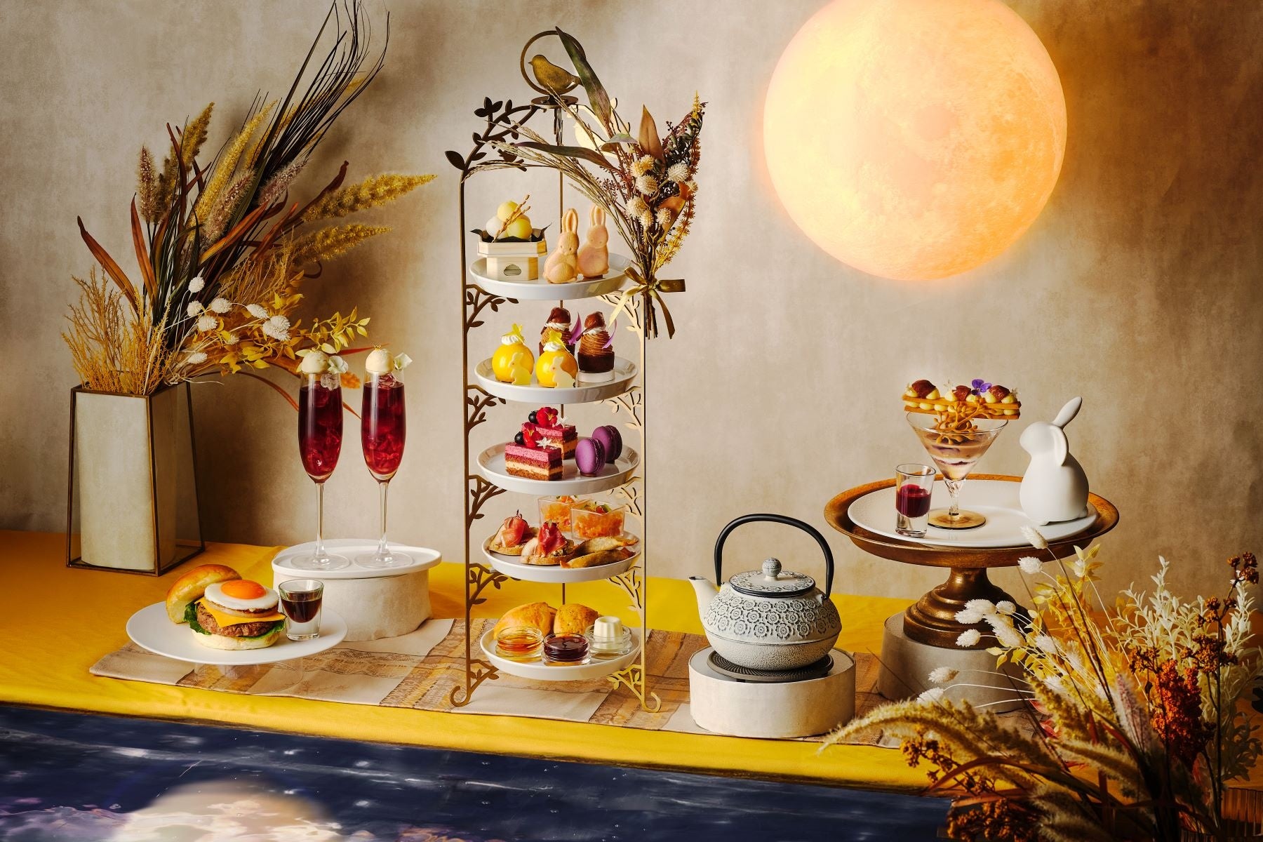 【川越プリンスホテル】和食と甘味をアフタヌーンティースタイルで初提供「和風アフタヌーンティーセット」を新販売