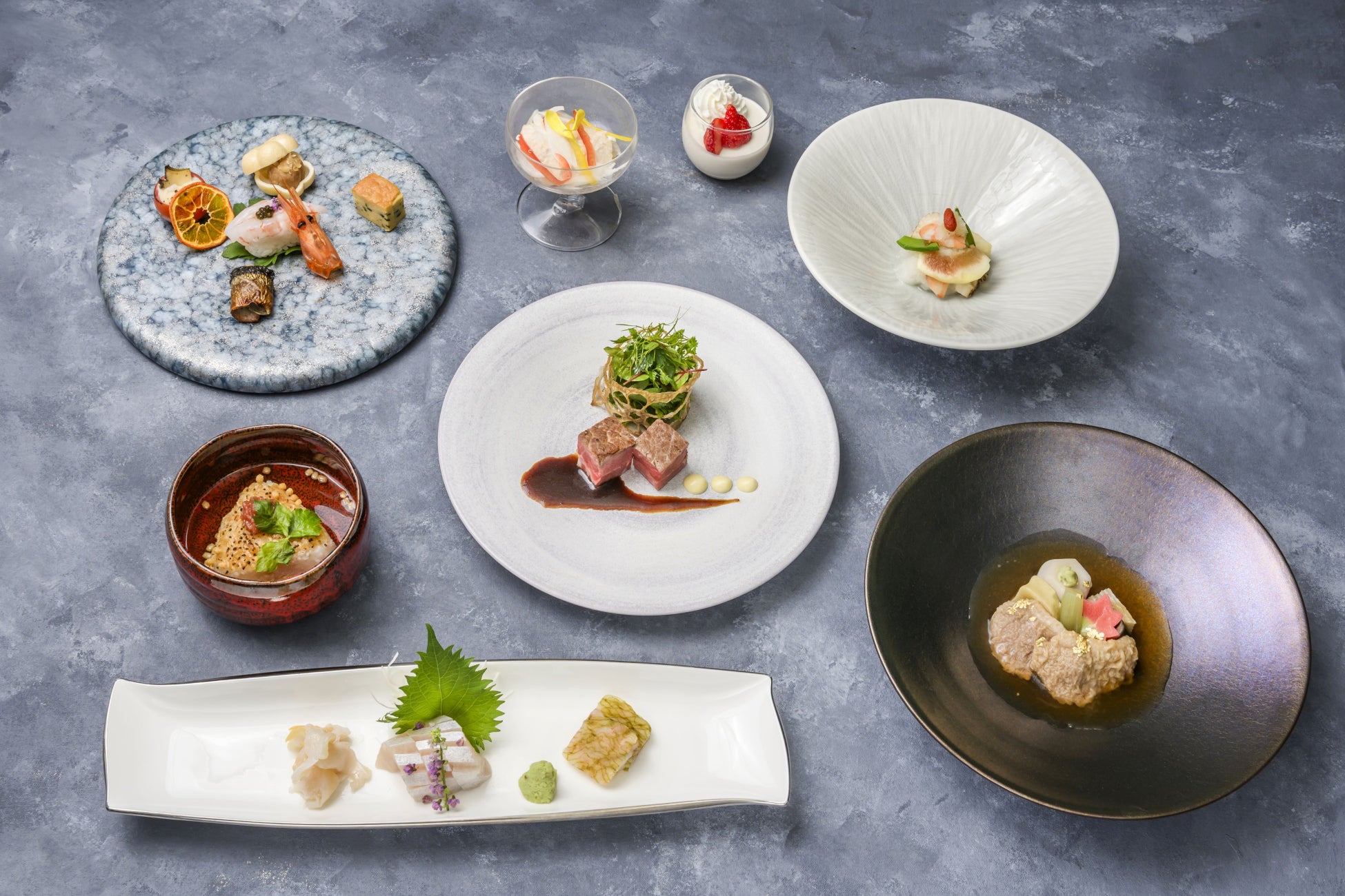 会津を愛するカップルに贈る、伝統×進化の新婚礼料理こだわりデザートで締めくくる、心弾む特別な1メニューに