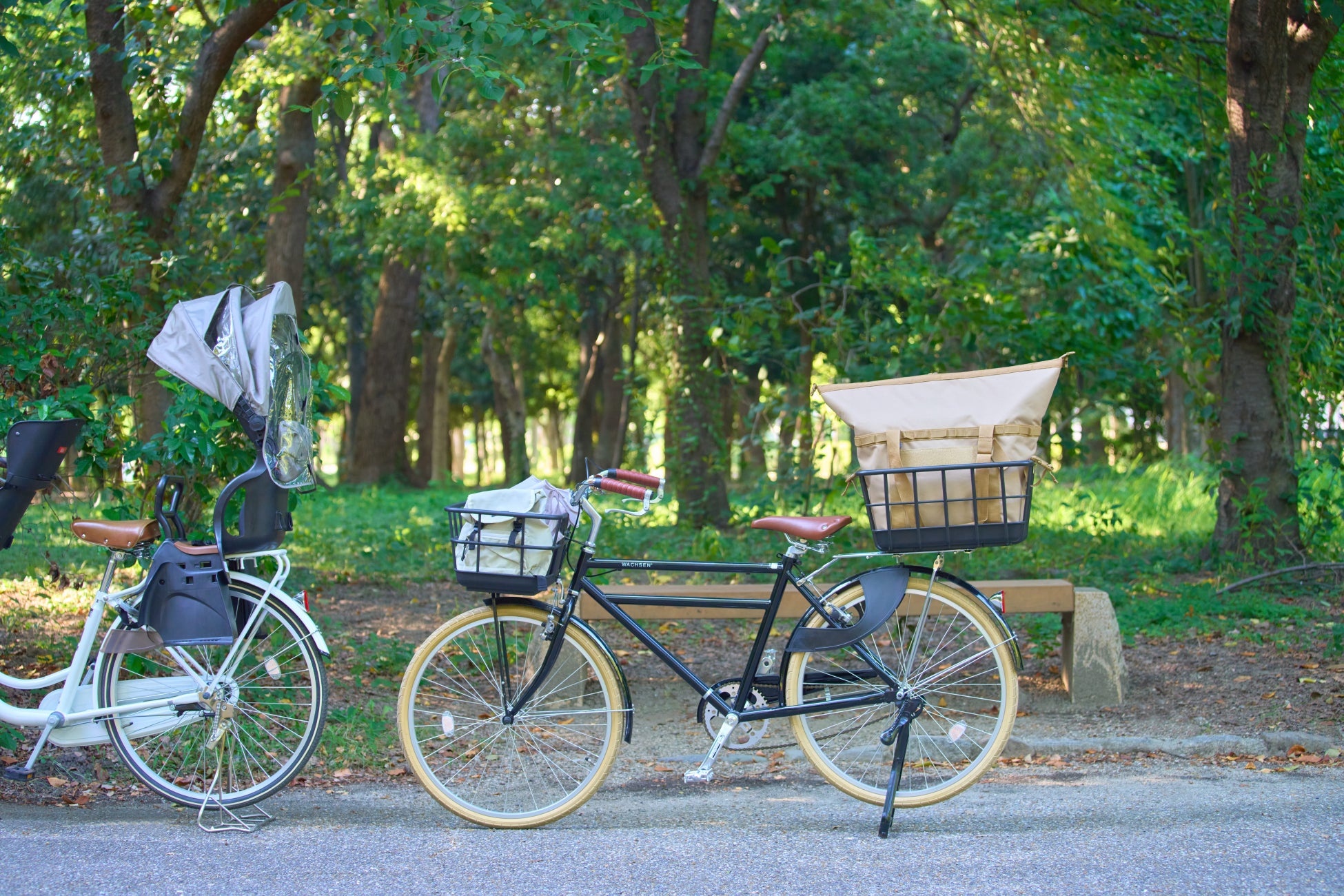 DIY・アウトドアブランド 「WHATNOT(ワットノット) 」と初コラボ 自転車リヤバスケットにセットできるクーラートートバッグ新発売