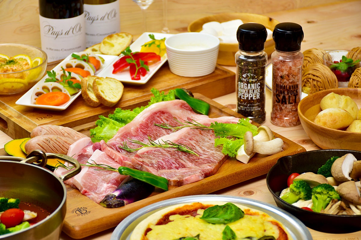 【那須グランピング】秋の豪華ディナープランが新登場！『A5ランクとちぎ和牛サーロインステーキ2倍量プラン』販売開始