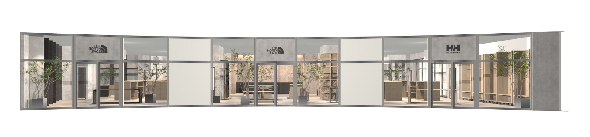 「THE NORTH FACE/HELLY HANSEN ラゾーナ川崎」増床リニューアルオープン