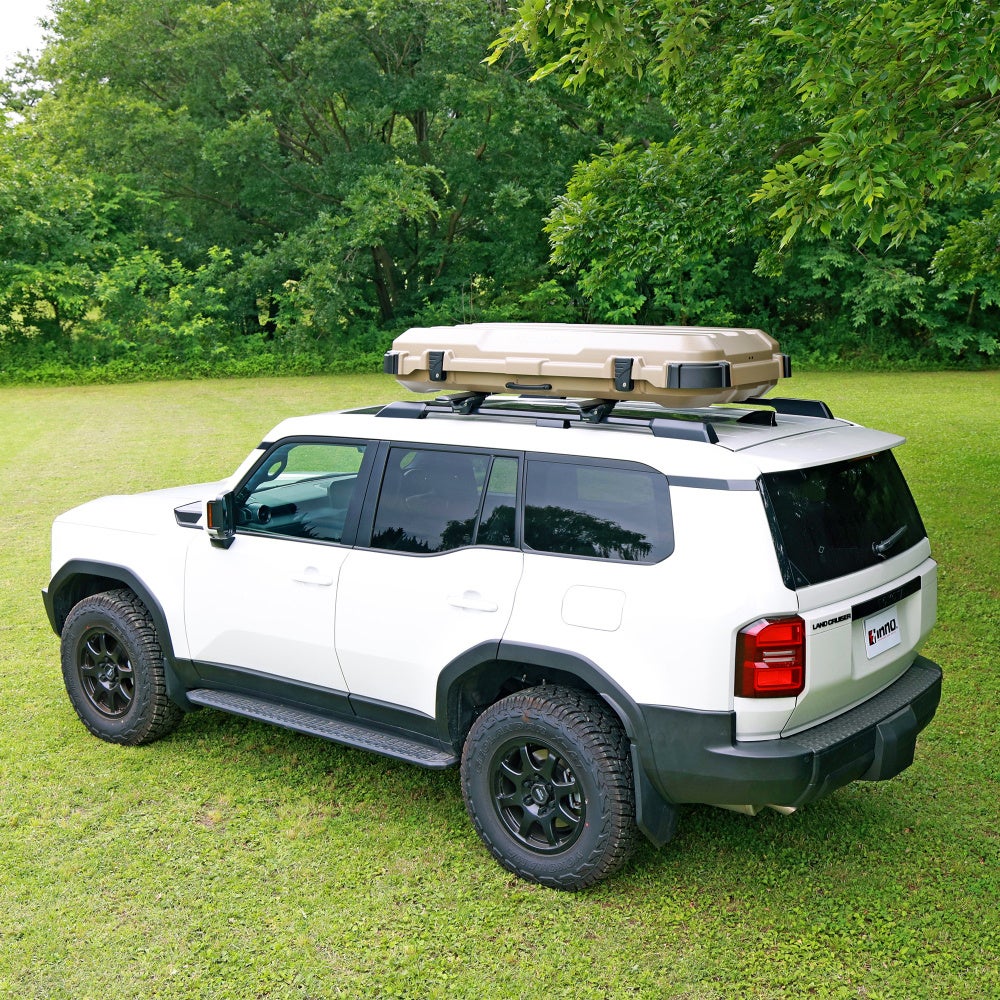 好評の無骨なルーフボックスに、アウトドアで人気のマットベージュが登場