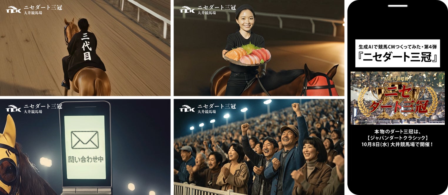 最新技術を活用したWEB CMシリーズの最新作！