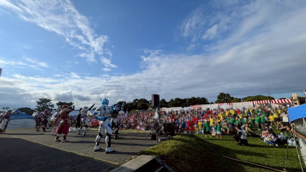 ４年連続開催！国内唯一の「ヒーロー×体育祭」が大盛況！