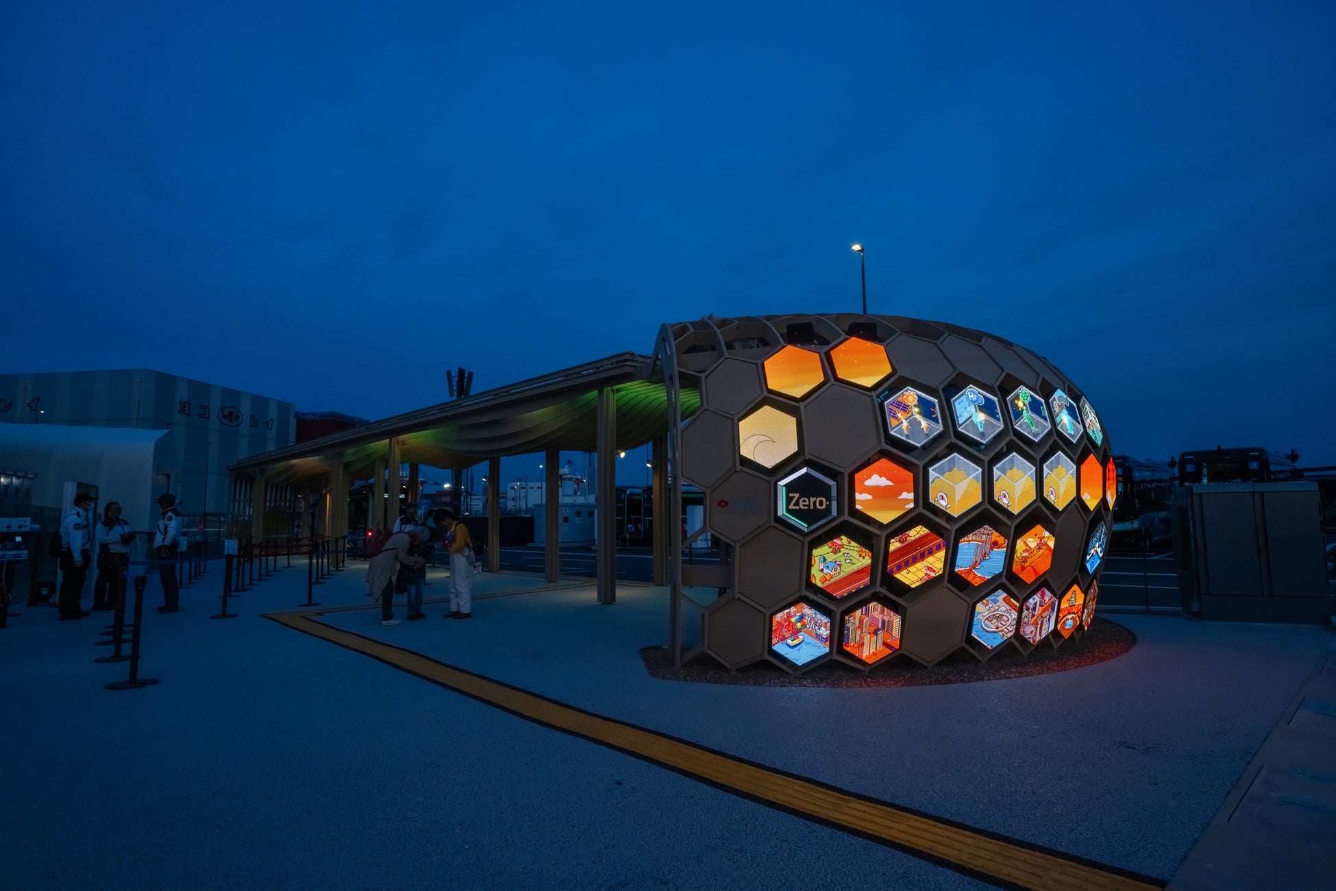 IMAGICA EEXとIMAGICAコスモスペースが、大阪・関西万博の 「関西電力・会場内EVバス停」においてコンテンツ制作を担当